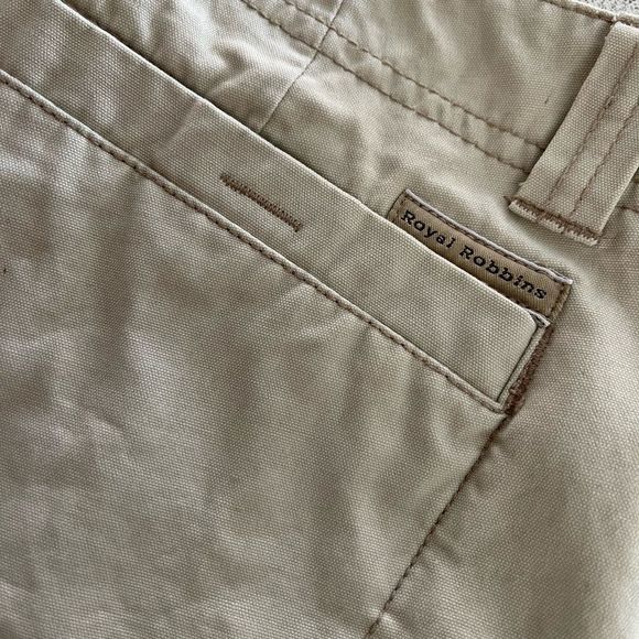 Royal Robbins beige high rise capris - Picture 7 of 10